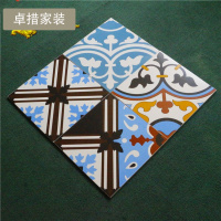 彩色拼花仿古瓷砖地砖300X300厨房卫生间阳台墙砖防滑耐磨地板砖壹德壹