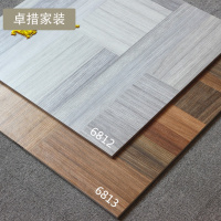 高档仿实木纹瓷砖欧式仿古砖600X600客厅卧室地砖防滑哑光地板砖壹德壹