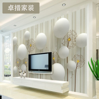 定制 定制大型壁画客厅沙卧室电视背景墙3d无缝墙纸壁纸中式简壹德壹