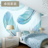 定制 个性3d墙布欧式墙纸床头餐厅电视背景墙壁纸大型壁画特色羽壹德壹