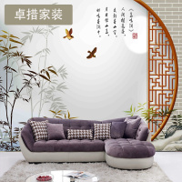 定制手绘现代简约中式圆竹林小鸟唯美客厅卧室背景墙纸大壹德壹
