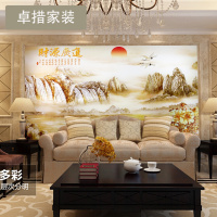 大型壁画3D田园电视背景墙客厅立体树林个性壁纸卧室树林墙纸布壹德壹