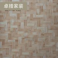 新品中国风古典仿草编墙纸复古竹席吊板天花板防水饭店书房壁纸壹德壹