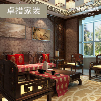 3D复古工业风甲骨文墙纸仿古防水个性壁纸咖啡厅服装店理店背景壹德壹