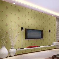 3D立体凹凸无纺布麦穗花墙纸卧室儿童房客厅餐厅沙电视背景壹德壹