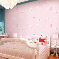 凯缇猫hellokitty儿童房墙纸早教机构幼儿园托儿所童装店背景壹德壹