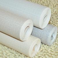无纺布环保纯素色亚麻纹卧室客厅会议室背景墙纸家装工装满贴壹德壹