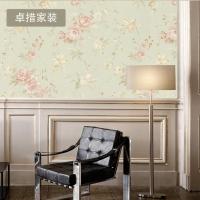 壁纸美式田园小碎花浪漫客厅卧室餐厅背景墙纸浆复合墙纸壹德壹