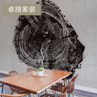 北欧风格壁纸背景墙简约现代客厅墙布定制无缝墙纸无纺布壁布壹德壹