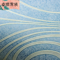 3d现代简约流线抽象电视背景墙壁纸卧室客餐厅床头无纺布墙纸蓝色/5305仅墙纸壹德壹