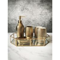 美式北欧镀金金色套件洗漱卫浴套装五件套壹德壹