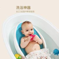婴儿浴盆可坐可躺新生儿洗澡盆通用大号加厚幼儿宝宝沐浴桶壹德壹