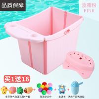 婴儿洗澡盆浴盆折叠儿童沐浴桶新生儿宝宝洗澡桶小孩泡澡桶可坐躺壹德壹