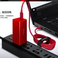 联想thinkplus口红电源充电器45W迷你mini非独显卡笔记本适配器USB-C手机X280 E14 X390 T1