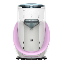 贝拉比全自动冲奶机智能恒温调奶器婴儿泡奶机冲奶神器 粉紫色