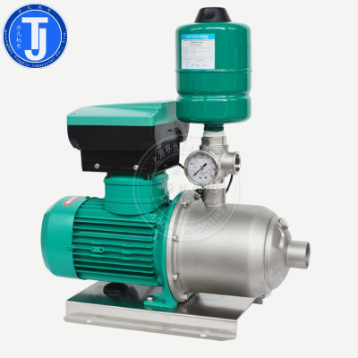 德国威乐水泵MHI-405变频恒压泵大户型家用不锈钢自动背负式增压泵