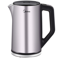 美的MK-HE1504a电热水壶家用304不锈钢保温自动断电 国产温控器 电水壶 1.5L