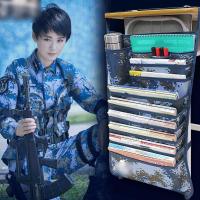 学生日常收纳袋子桌管家书立书挂课桌书桌挂袋挂书袋谁带笔袋收纳资料书本收纳袋书箱生活日用收纳用品收纳袋