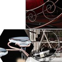 创意红酒架红酒杯架欧式葡萄酒架子时尚酒瓶架海盗船高脚杯架摆件简约酒架悬挂葡萄酒架子葡萄酒架高脚杯架摆件