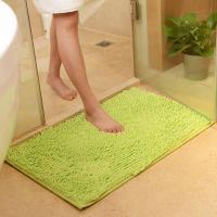 纯色简约卫浴口地垫 浴室卧室客厅卫生间厅进吸水防滑垫子脚垫垫时尚现代家居家用手工织造地垫地毯