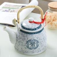 防爆冷水壶耐热大容量陶瓷家用大号单壶景德镇泡茶壶花茶壶凉水壶大容量多色多款多功能时尚创意生活日用家居器皿水壶