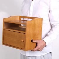 年年春无线路由器收纳盒多功能机顶盒电线理线盒插座插排置物架中号现货秒