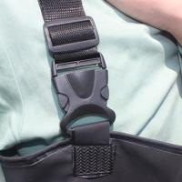 福拉多雨鞋下水裤全身连体裤防水捕鱼裤钓鱼裤涉水裤加厚