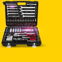 套筒扳手套装汽车维修工具箱套装组合汽修工具箱修车工具套装