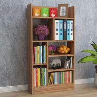 书架简约现代学生格子置物架简易创意儿童书柜组合落地收纳架多色多款多功能时尚创意住宅家具柜类书柜格子书架