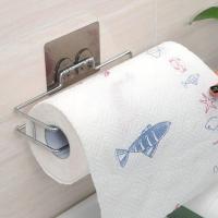 吸盘免打孔纸巾架厨房用纸架厕所卷纸架卫生间纸巾盒纸巾架多功能多用多色多款多功能生活日用收纳用品时尚创意简约收纳盒