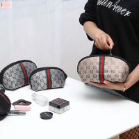 韩国大容量化妆包小号便携收纳包女迷你随身手拿包可爱复古化妆袋日常生活日用家庭清洁生活日用收纳用品收纳包