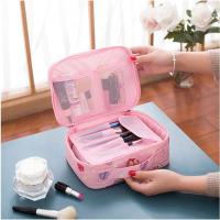 旅行化妆包品大容量收纳包袋迷你小淑女韩国可爱小号女便携洗漱包时尚创意便携式拉链设计生活日用收纳用品收纳包