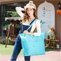 花色旅行收纳袋可折叠购物袋便携大容量衣物收纳整理包多功能生活日用收纳用品时尚创意简约收纳袋