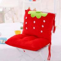 办公室大号连体坐垫靠垫一体可爱卡通加厚学生座椅腰枕椅垫屁股垫多色多款多功能时尚创意家居纺织品布艺软饰坐垫