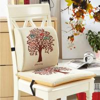 卡通记忆棉坐垫靠垫一体护腰舒适办公室椅子学生腰靠靠背屁股垫子多色多款多功能时尚创意家居纺织品布艺软饰坐垫