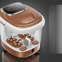 足浴盆全自动按摩洗脚盆足浴器泡脚机电动加热足疗家用深桶多功能多色多款时尚创意办公家具足浴足浴盆泡脚盆