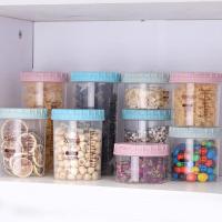 厨房五谷杂粮收纳盒防潮储物罐零食盒子面条冰箱 塑料密封罐套装多色多款多功能生活日用收纳用品时尚创意简约收纳盒