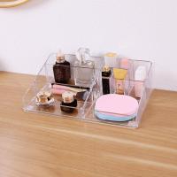 桌面收纳盒化妆品带镜子家用收纳护肤品梳妆台首饰收纳抽屉式储物盒置物盒收纳盒整理盒生活日用家庭清洁整理收纳用品
