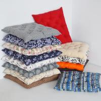 椅垫家用餐厅餐椅座垫办公室加厚中式布艺学生棉麻榻榻米夏季坐垫生活日用家居家纺纺织品布艺软饰坐垫靠垫