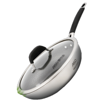 爱仕达 晶钢甲 304不锈钢不粘煎锅JC26E2Q