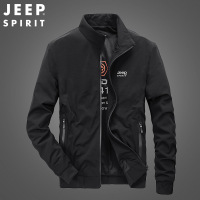 JEEP吉普夹克外套男潮商务休闲外套春秋薄款户外运动立领JC2820