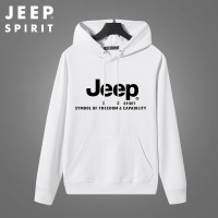 JEEP吉普春夏连帽卫衣男长袖新款印花男装字母上衣套头衫HD7833