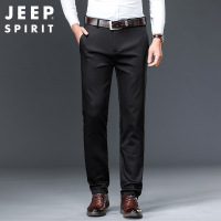 JEEP休闲裤男装大码长裤宽松直筒商务男裤春秋款西裤男士裤H219