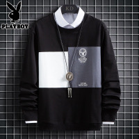 花花公子潮牌卫衣男士宽松潮流ins 休闲帅气原宿风时尚百搭上衣