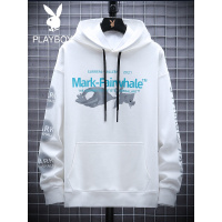 花花公子2021新款青少年男卫衣潮流痞帅韩版潮流帅气印花款男上衣