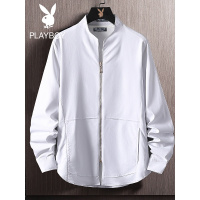 花花公子夏季长袖衬衫男宽松休闲大码衬衣港风日系外套潮春季男装