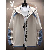 花花公子潮新款男生外套春秋季韩版百搭帅气上衣潮流潮牌男装夹克