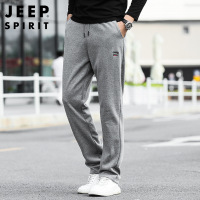 JEEP SPIRIT运动裤春秋季新款百搭宽松直筒卫裤男装休闲长裤7048