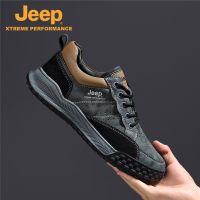 Jeep吉普男鞋2022年新款潮真皮休闲鞋男秋季新款透气百搭男士板鞋