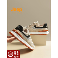 jeep吉普男鞋2021年秋季新款轻便休闲户外运动鞋男透气百搭阿甘鞋